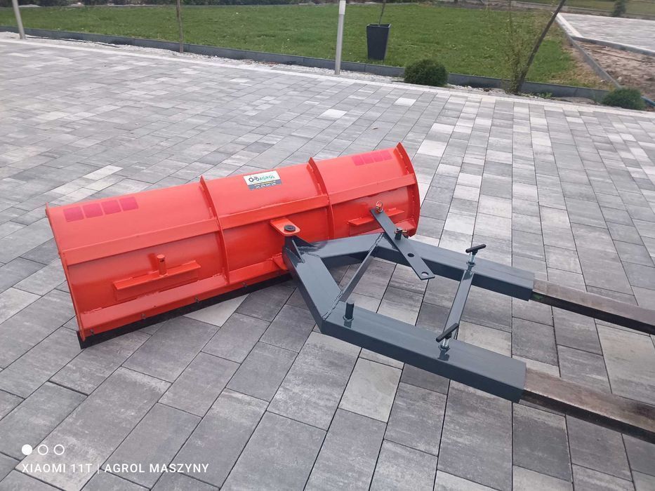 Śnieżny Pług 150cm Do Paleciaka Wózek Widłowy Dostawa