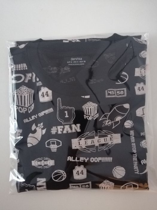 Tshirt bershka nowa koszulka S 36 okazja