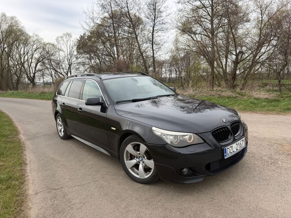 Bmw e61 3.0d 2009 Panorama Dociągi Head up Pamięć El Klapa El Kierowni