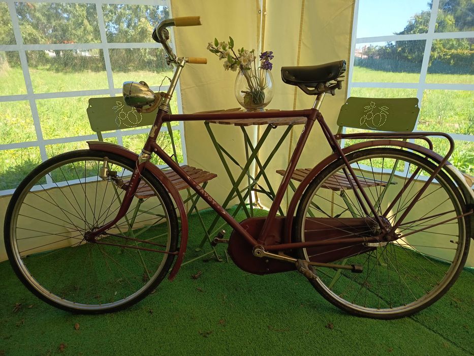 Bicicleta Antiga Clássica Savoy – Ideal para Restauro / Decoração