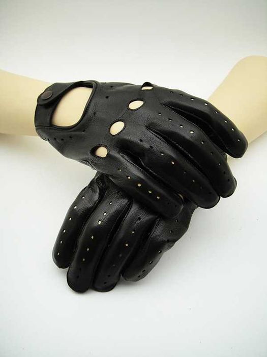 Luvas de condução em pele - NOVAS - Carros Clássicos - Modelo Le Mans