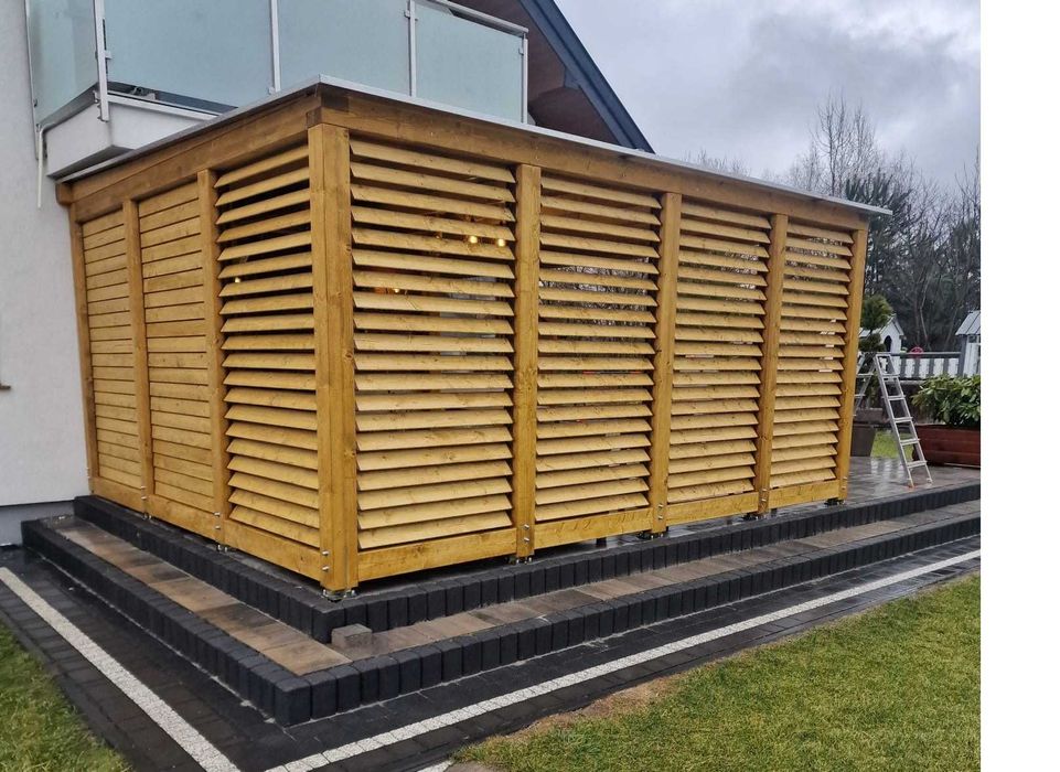 Uchwyt opensystem do żaluzja tarasowa montażu system ruchome deseczki