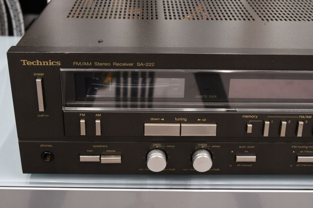 wzmacniacz amplituner stereo Technics SA-222 całkowicie sprawny!