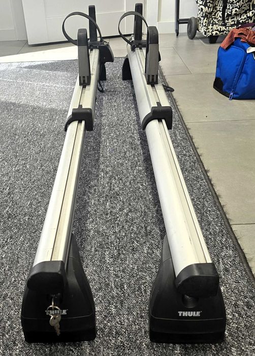 Belki dachowe Thule ProBar+ mocowanie drabiny Thule Ladder Tilt - bus