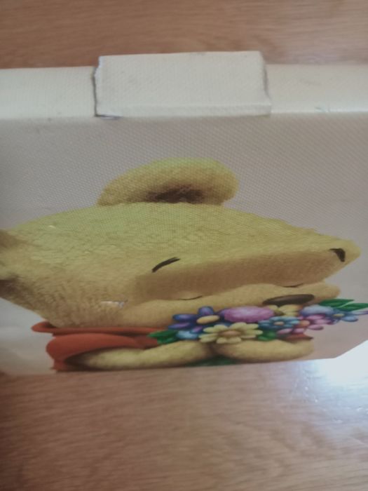 Três Quadros/telas Winnie the Pooh