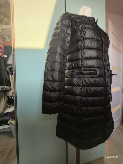 Płaszcz pikowany śliczny stan bardzo dobry L