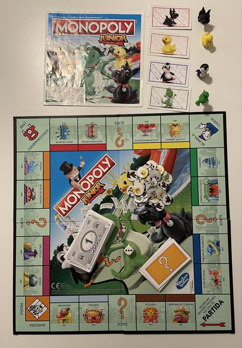 Jogo de Tabuleiro Monopoly Junior HASBRO