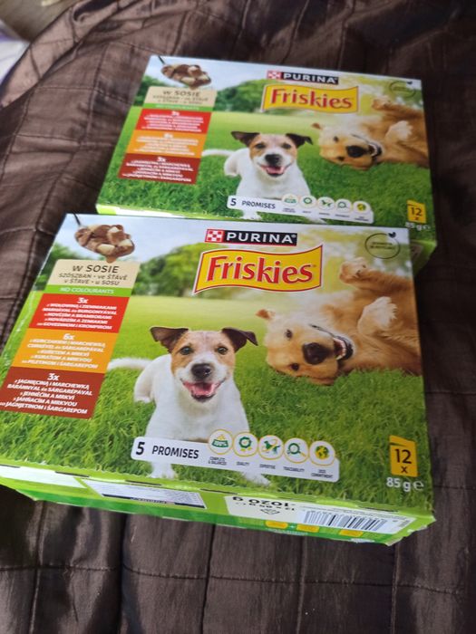 Mokra karma dla psa friskies purina