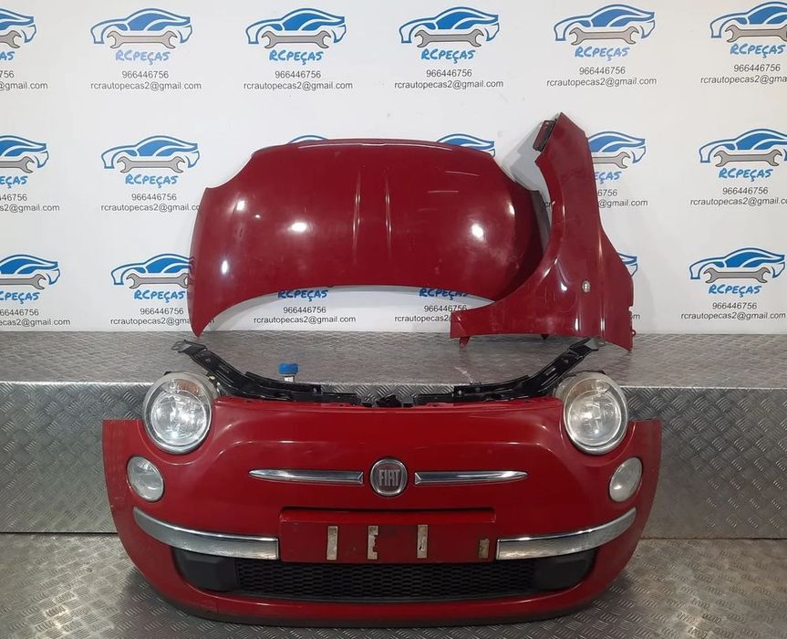 FRENTE COMPLETA FIAT 500 312 CAPOT PARACHOQUES GUARDA-LAMAS OTICAS
