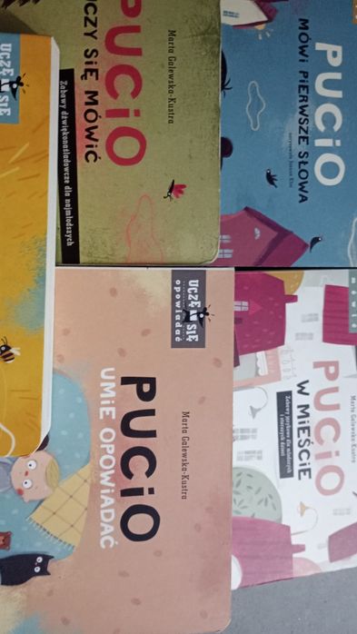 Zestaw 5  książek Pucio