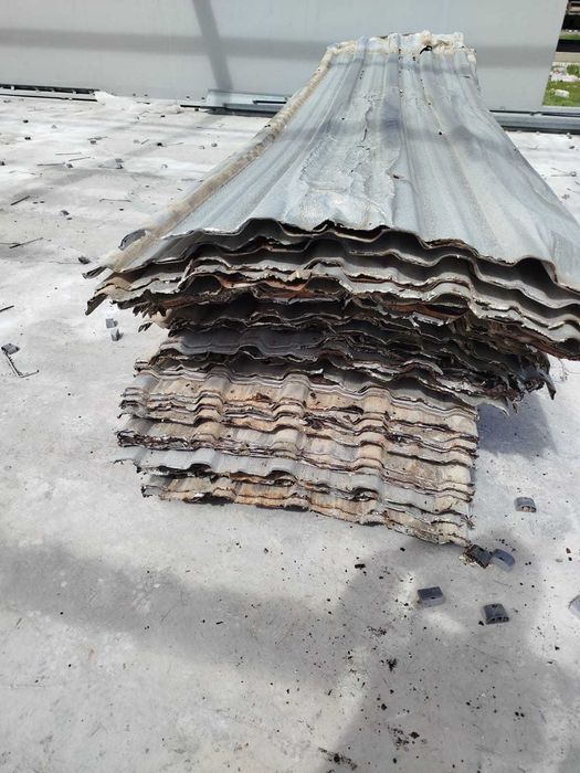 chapa cobertura isolada usada