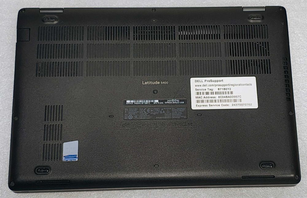 Dell Latitude 5400 Core i5 Ram 8 GB SSD 256 GB Full HD Office Win 11