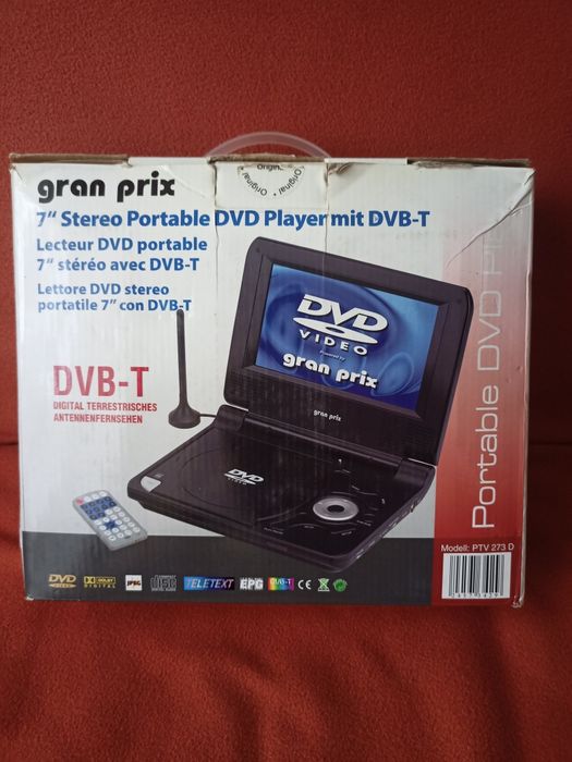 Przenośny samochodowy odtwarzacz DVD GRAN PRIX najprawdopodobniej NOWY