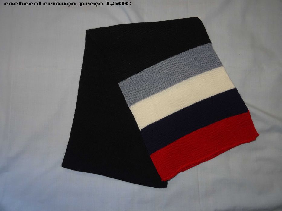 camisolas calças cachecol e muda fralda para criança outono/inverno