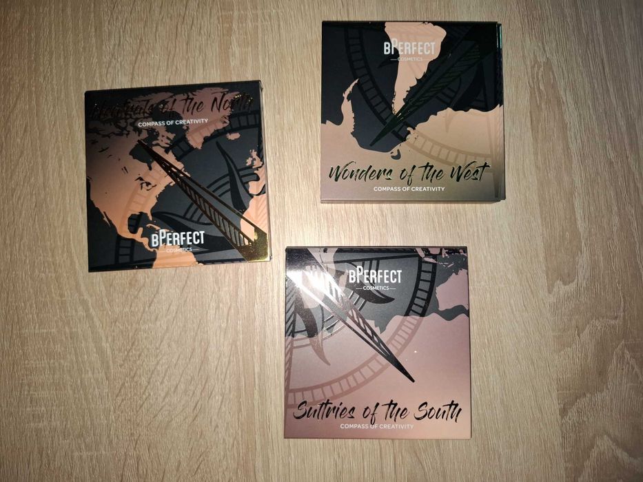 Zestaw palet cieni BPerfect Compass of Creativity