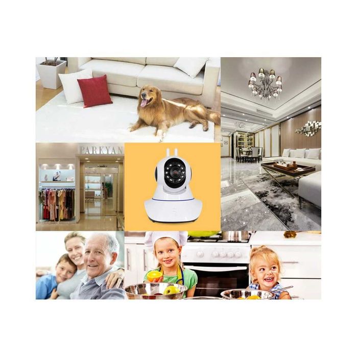 Câmara Vigilância bébé  WiFi PTZ com Áudio Bidirecional e App ICSEE - NOVA