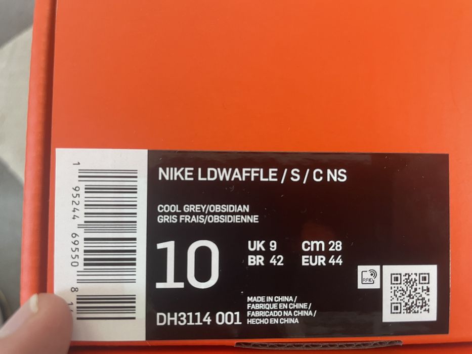 Nike Sacai LD Waffle Wolf Grey