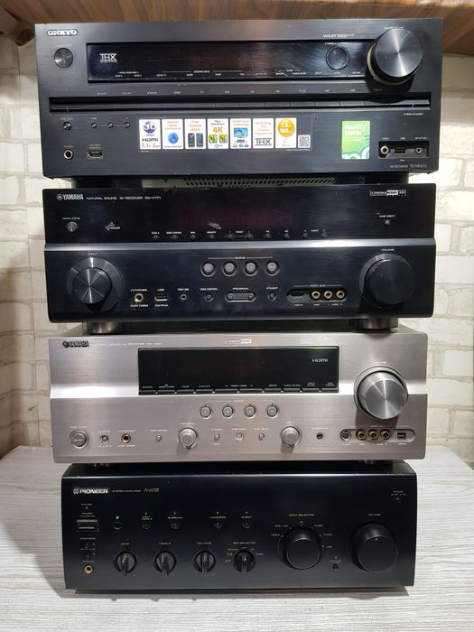 Ресивер Yаmaha RX-V771/861, ONKYO TX-NR616,Pioneer A-602,Б/у