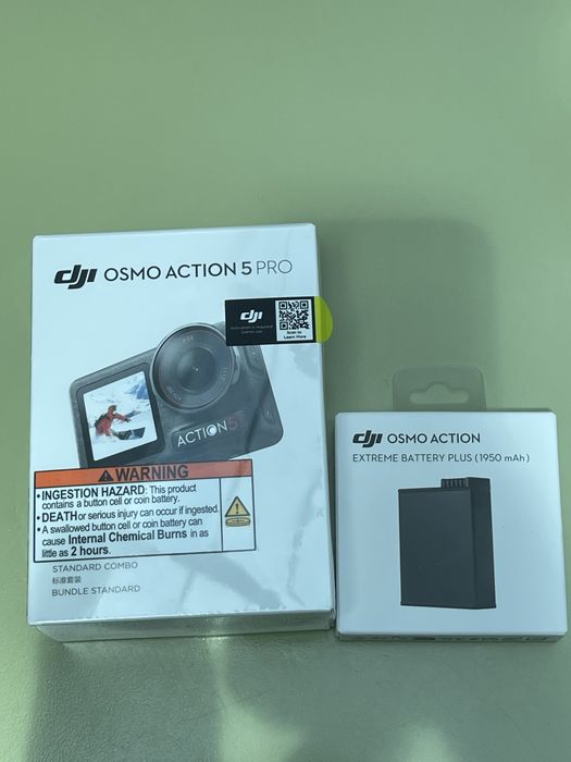 Dji osmo action 5 pro standard bateria extra NOVAS