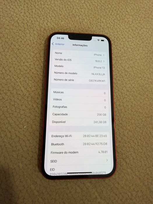 Iphone 13 Red 256 gb