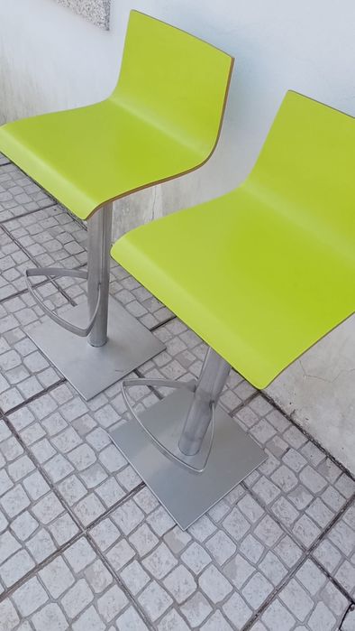 Cadeira Alta Verde (como nova)