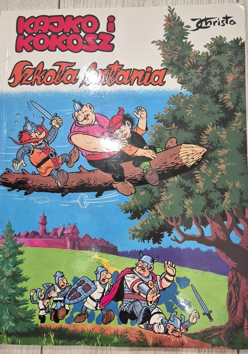 Kajko i Kokosz szkola latania.