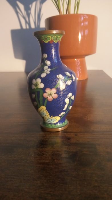 Wazonik Cloisonne