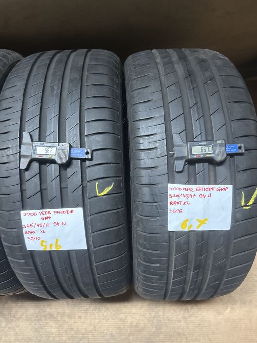 4x 225/45R17 94W GOODYEAR EFFICIENT GRIP opony letnie RANT XL