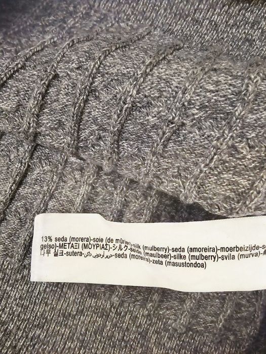 Sweter Massimo Dutti rozm.M bawełna I jedwab