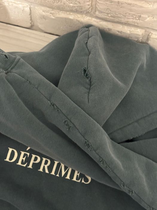 enfants riches deprimes logo hoodie green erd