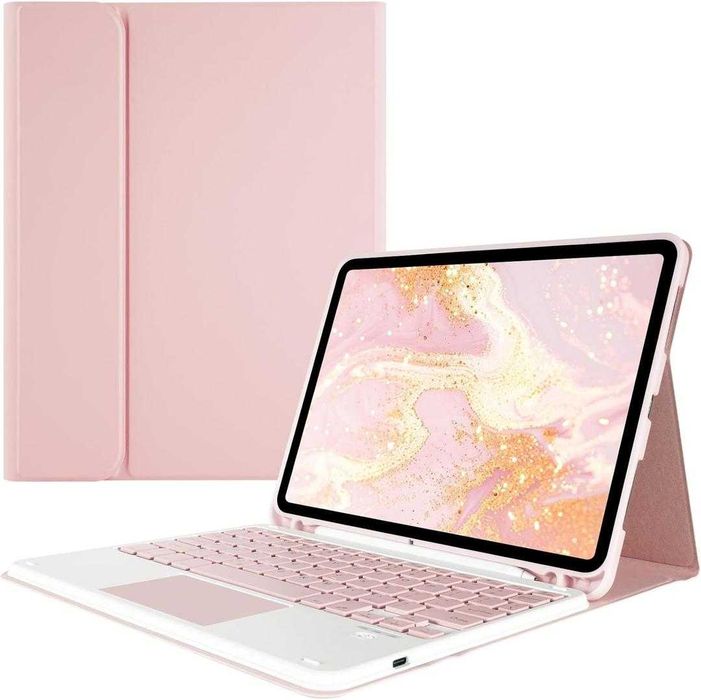 Etui z klawiaturą i touchpadem - iPad Air 11" | Różowe