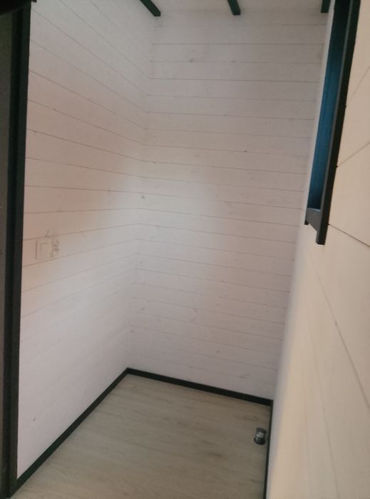 Domek drewniany ocieplony z tarasem