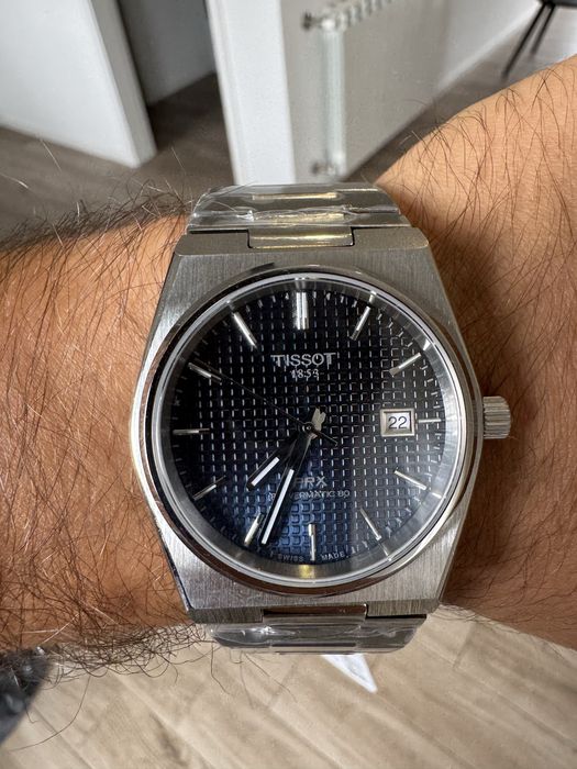 Relogio Tissot PRX Azul