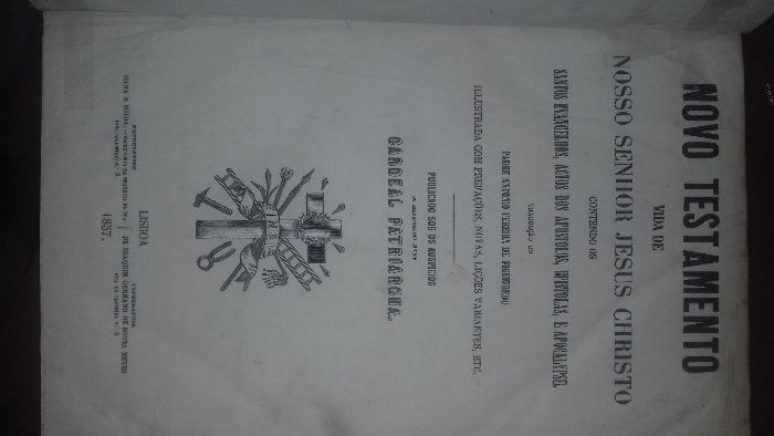 A Bíblia Sagrada - 4 Volumes - 1852