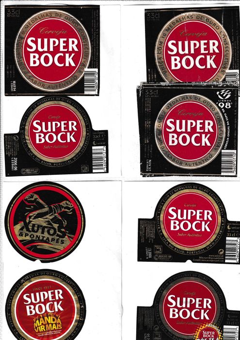 Rotulos  Cervejas Super-Bock