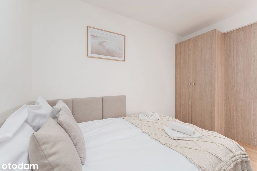 Apartament 30 m2,  kryty basen, 50 metrów od plaży, gotowa inwestycja.