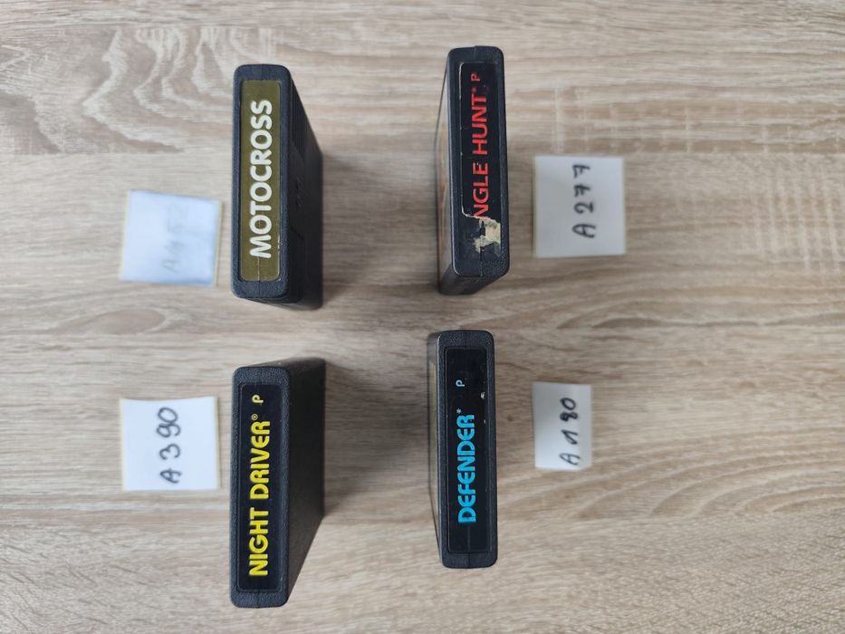 4 Gry Atari 2600