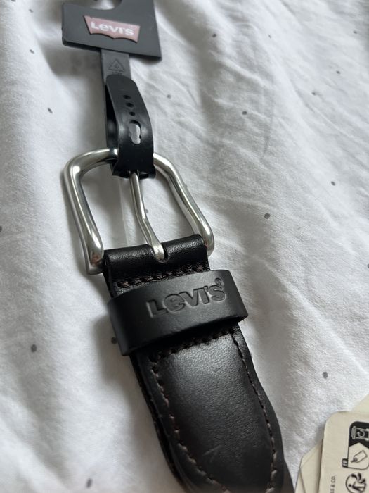 Pasek skorzany levis