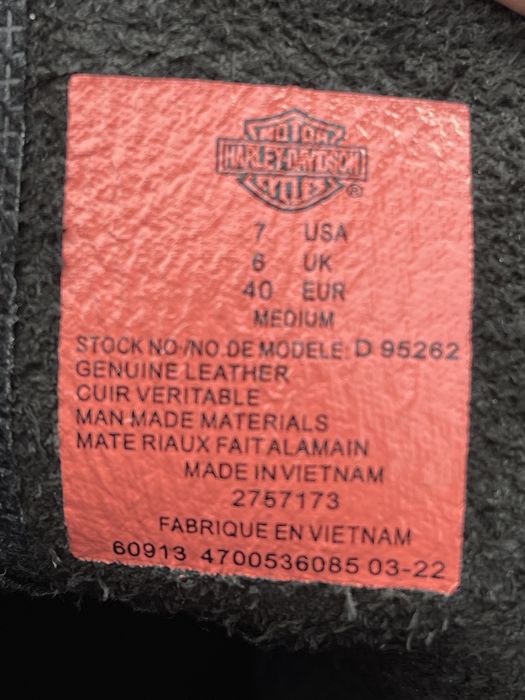 Harley Davidson buty 40