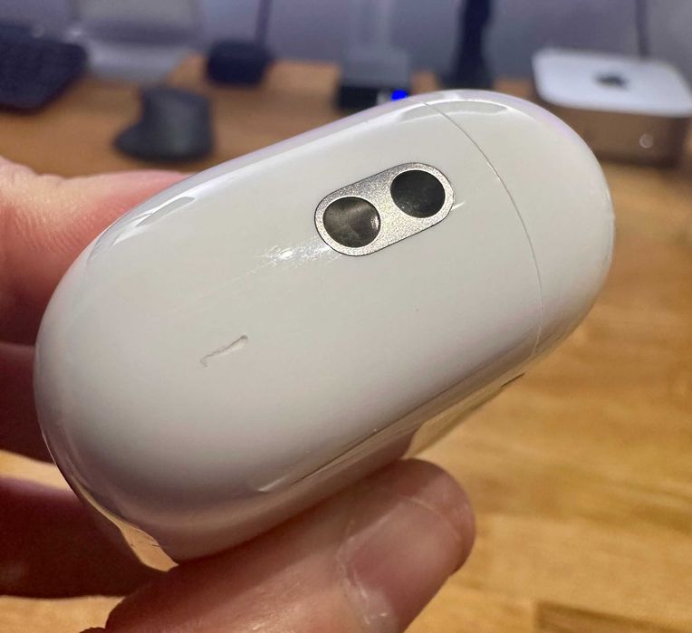 Słuchawki Apple AirPods Pro 2 + 3 etui + zapasowe gumki