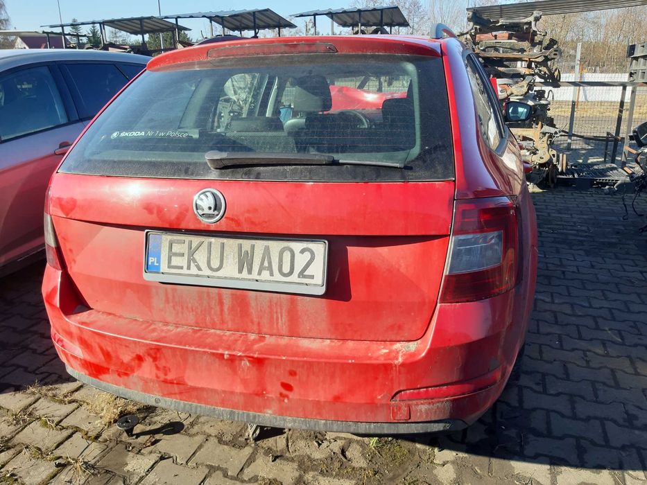 SKODA OCTAVIA III LF3K klapa maska lampa błotnik drzwi zderzak części