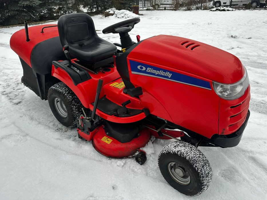 Traktorek kosiarka Simplicity Baron 20KM, hydrostat, pompa oleju