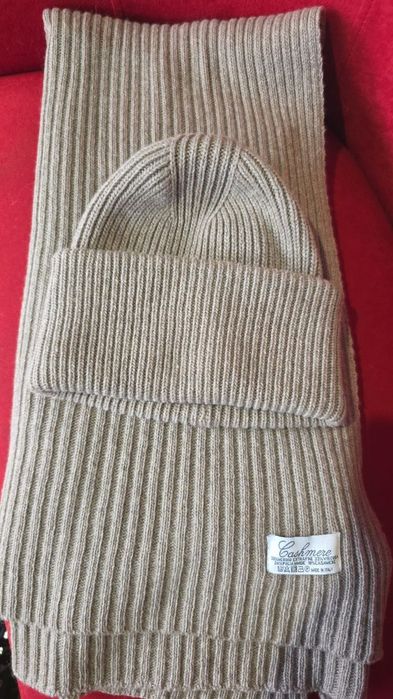 Комплект шапка шарф Италия