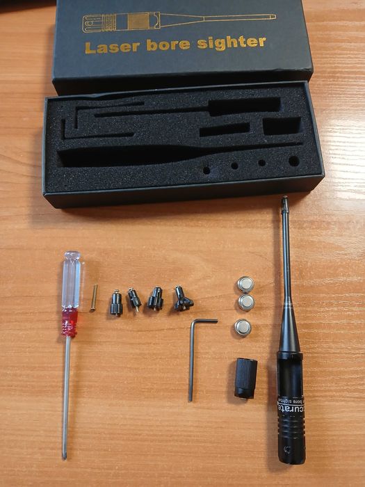 wskaźnik laserowy do kalibracji optyki broni