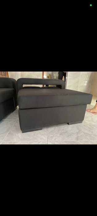 Sofá Novo 2.30x1.60 - 2 pufs na chaise longue