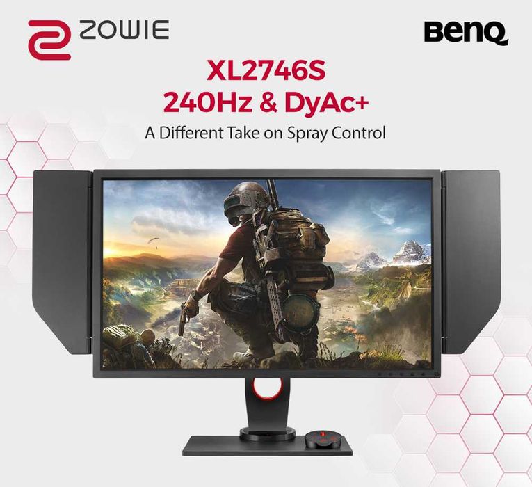 Monitor BenQ ZOWIE XL2746S 27'' | 0.5 ms | 240 Hz Gaming