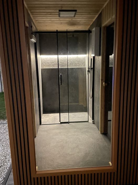 Sauna premium z prysznicem