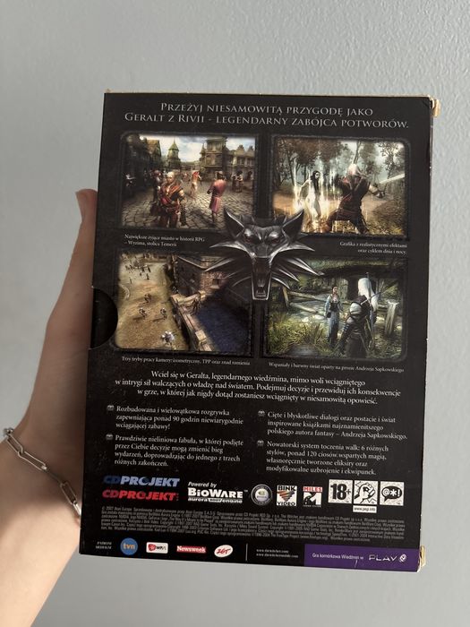 Wiedźmin 1 PC edycja kolekcjonerska