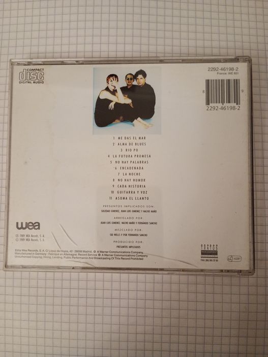 CD Presuntos Implicados-Alma de Blues