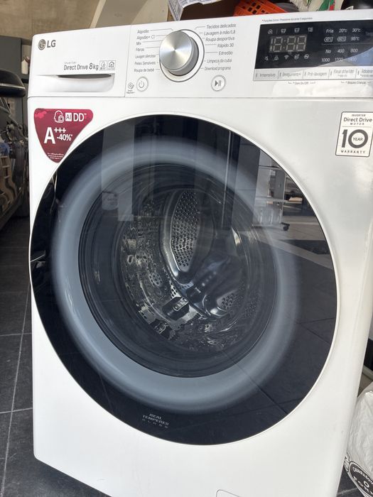 Máquina lavar roupa LG 8kg Inverter – Para peças ou reparação